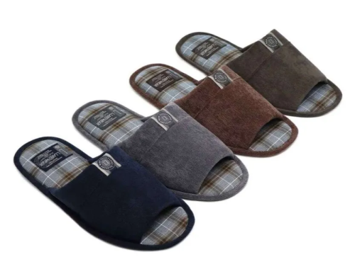 LUCKY LAND обувь домашняя мужская пантолеты 3896 M-CH-O р.44